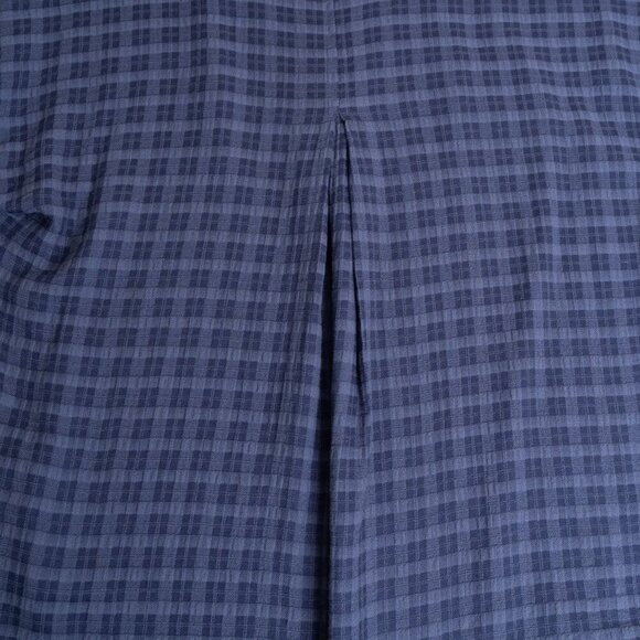 Anthropologie Cloth & Stone Short-Sleeve Pullover Blouse Top Blue NEW - Picture 11 of 14